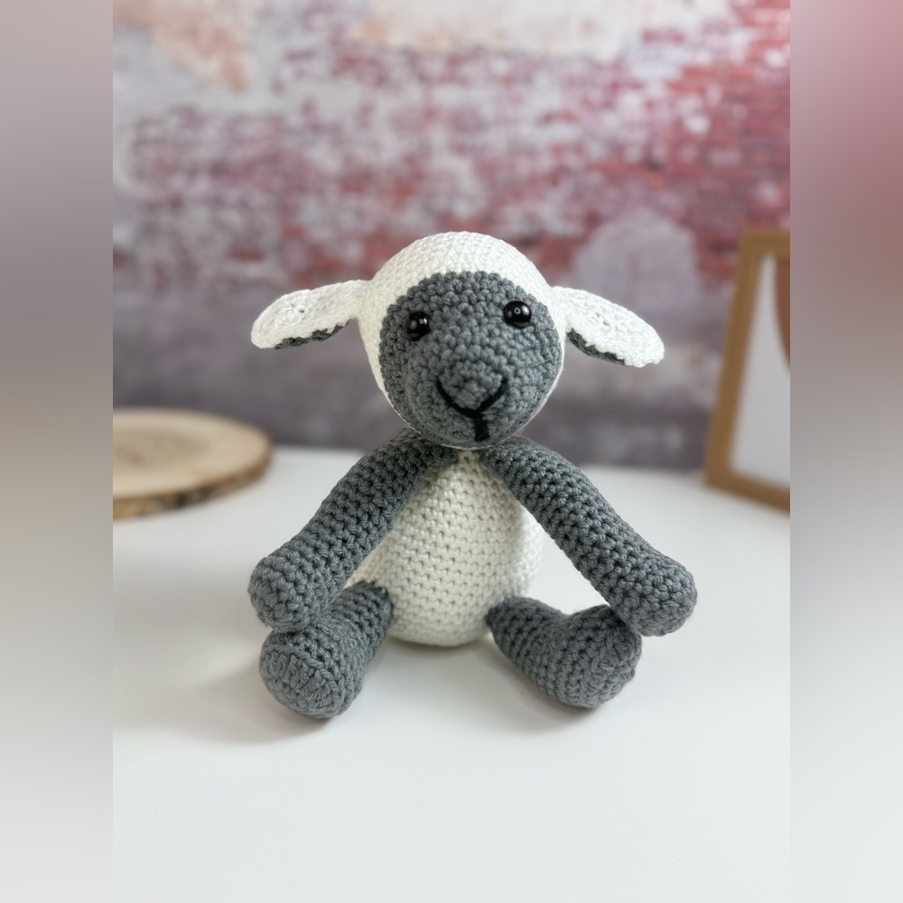 Lamb Handmade Crochet Amigurumi Doll Kids Decor